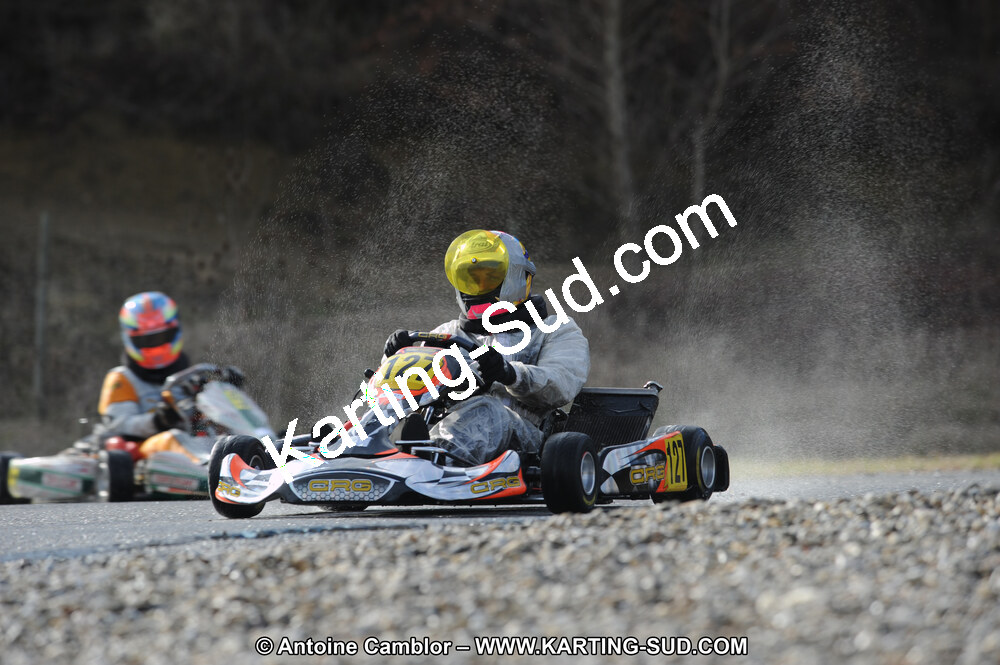 27/02/2011 : 1ère manche du Trophée Vincent Sanchez à Lavelanet (Photos Antoine Camblor) 2011 — karting