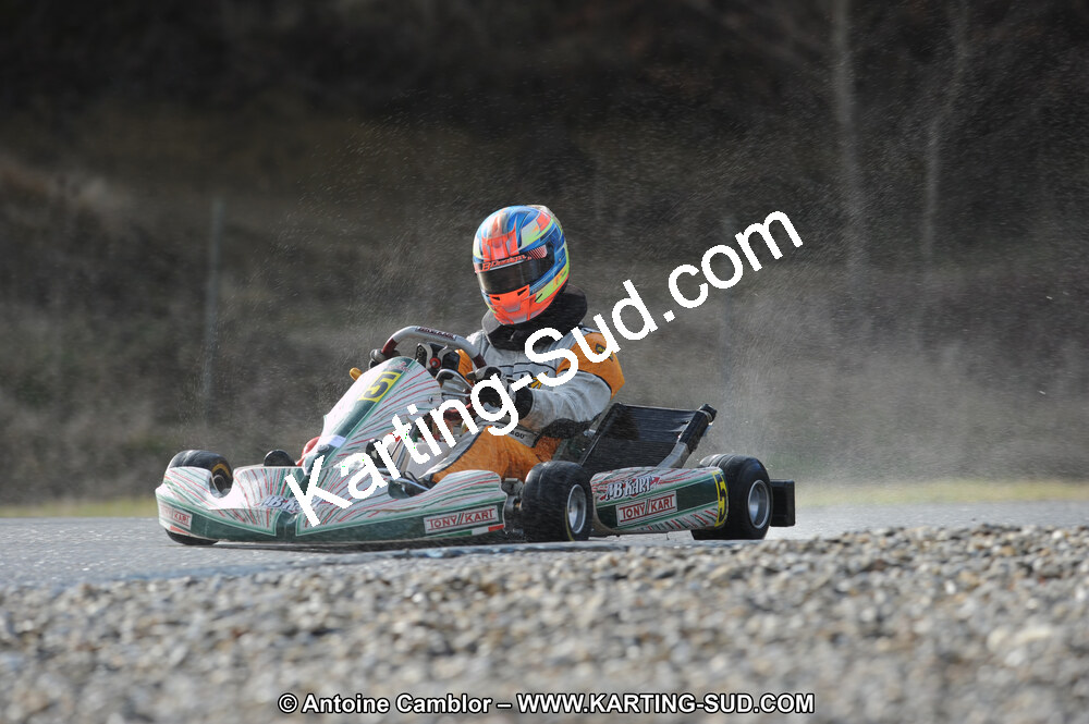 27/02/2011 : 1ère manche du Trophée Vincent Sanchez à Lavelanet (Photos Antoine Camblor) 2011 — karting