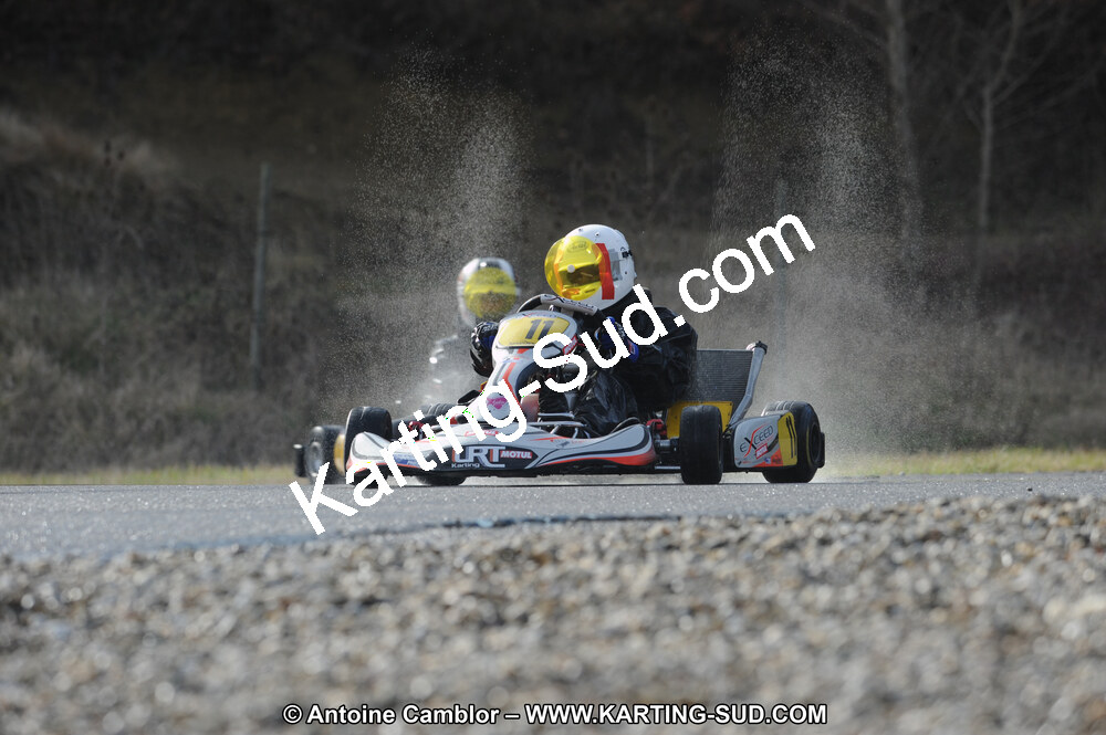 27/02/2011 : 1ère manche du Trophée Vincent Sanchez à Lavelanet (Photos Antoine Camblor) 2011 — karting