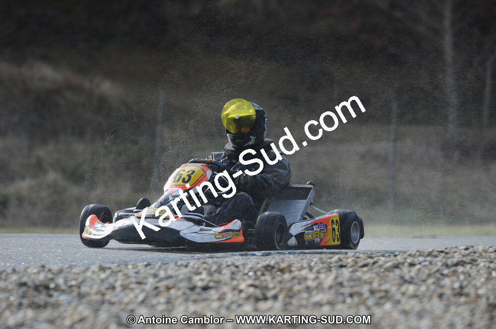 27/02/2011 : 1ère manche du Trophée Vincent Sanchez à Lavelanet (Photos Antoine Camblor) 2011 — karting