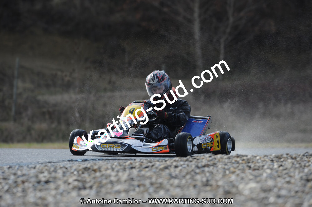 27/02/2011 : 1ère manche du Trophée Vincent Sanchez à Lavelanet (Photos Antoine Camblor) 2011 — karting