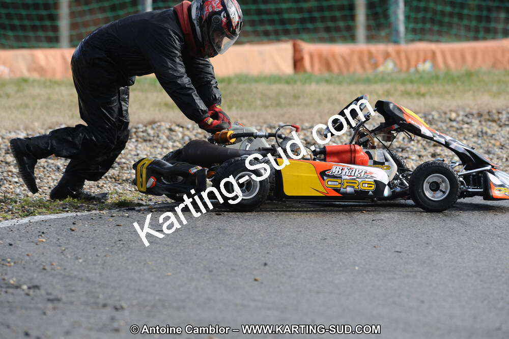 27/02/2011 : 1ère manche du Trophée Vincent Sanchez à Lavelanet (Photos Antoine Camblor) 2011 — karting