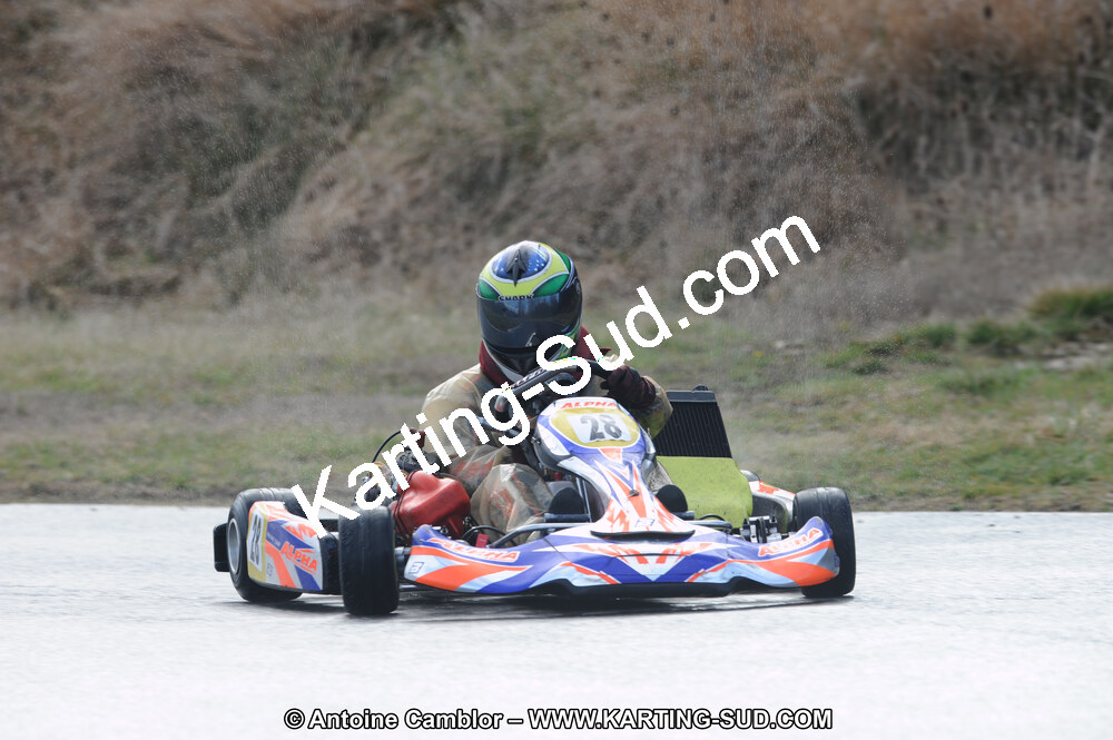27/02/2011 : 1ère manche du Trophée Vincent Sanchez à Lavelanet (Photos Antoine Camblor) 2011 — karting