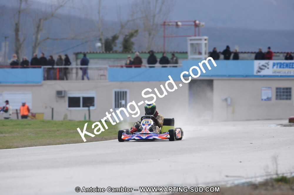 27/02/2011 : 1ère manche du Trophée Vincent Sanchez à Lavelanet (Photos Antoine Camblor) 2011 — karting