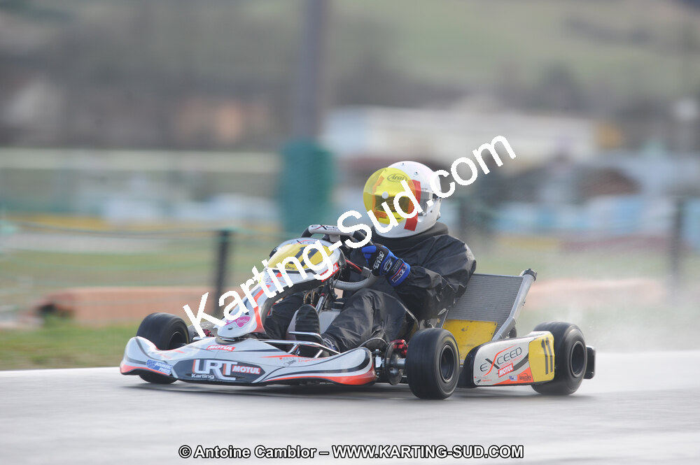 27/02/2011 : 1ère manche du Trophée Vincent Sanchez à Lavelanet (Photos Antoine Camblor) 2011 — karting