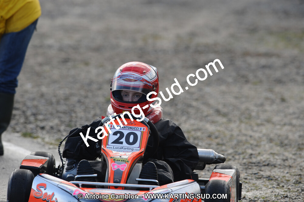 27/02/2011 : 1ère manche du Trophée Vincent Sanchez à Lavelanet (Photos Antoine Camblor) 2011 — karting
