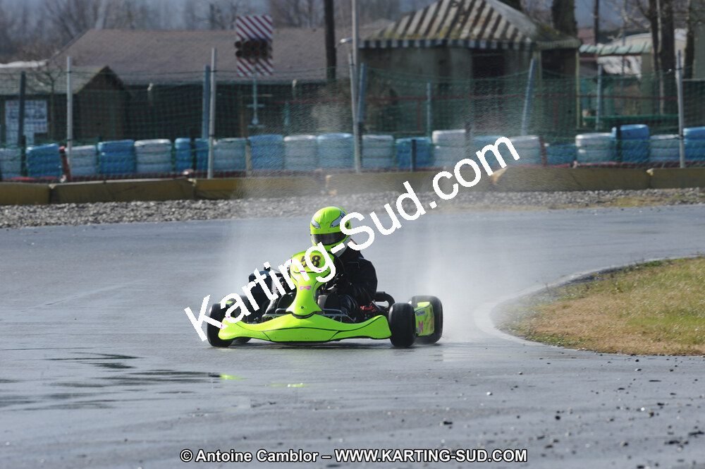 27/02/2011 : 1ère manche du Trophée Vincent Sanchez à Lavelanet (Photos Antoine Camblor) 2011 — karting