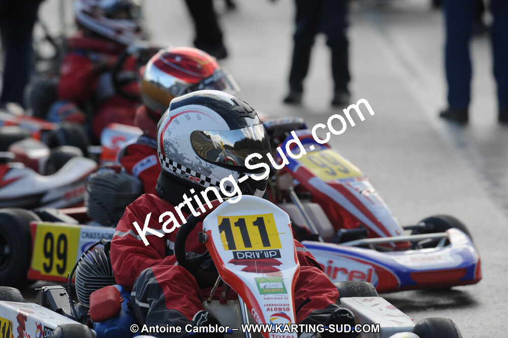 27/02/2011 : 1ère manche du Trophée Vincent Sanchez à Lavelanet (Photos Antoine Camblor) 2011 — karting