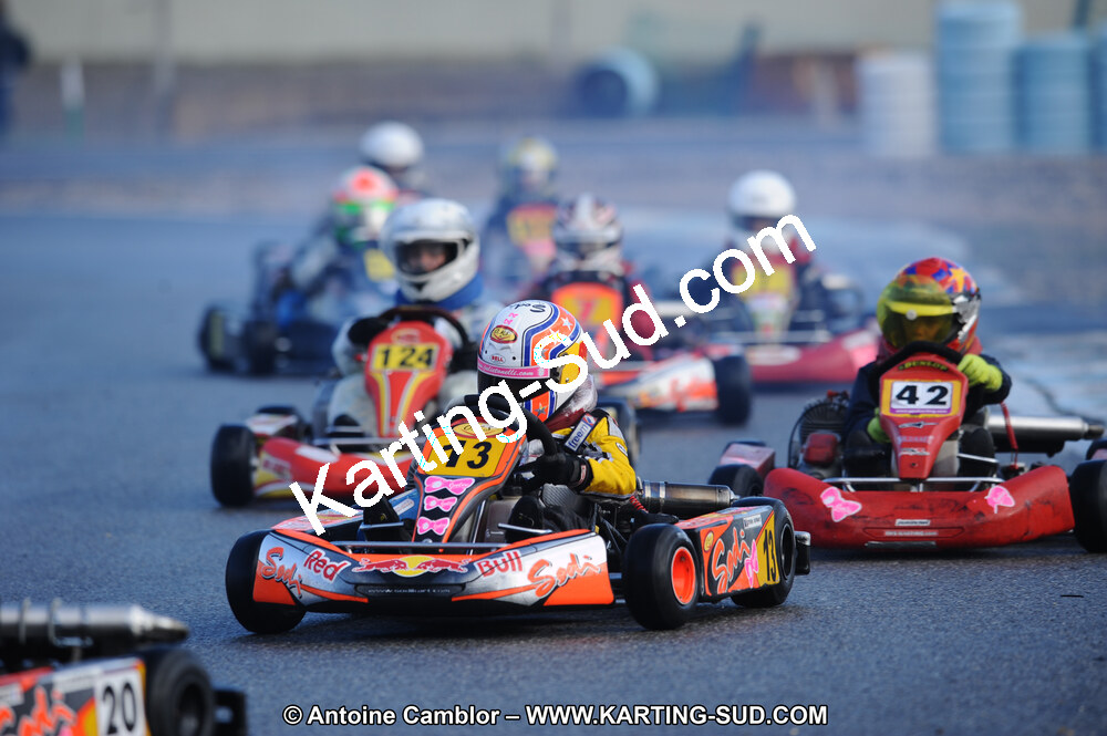 27/02/2011 : 1ère manche du Trophée Vincent Sanchez à Lavelanet (Photos Antoine Camblor) 2011 — karting