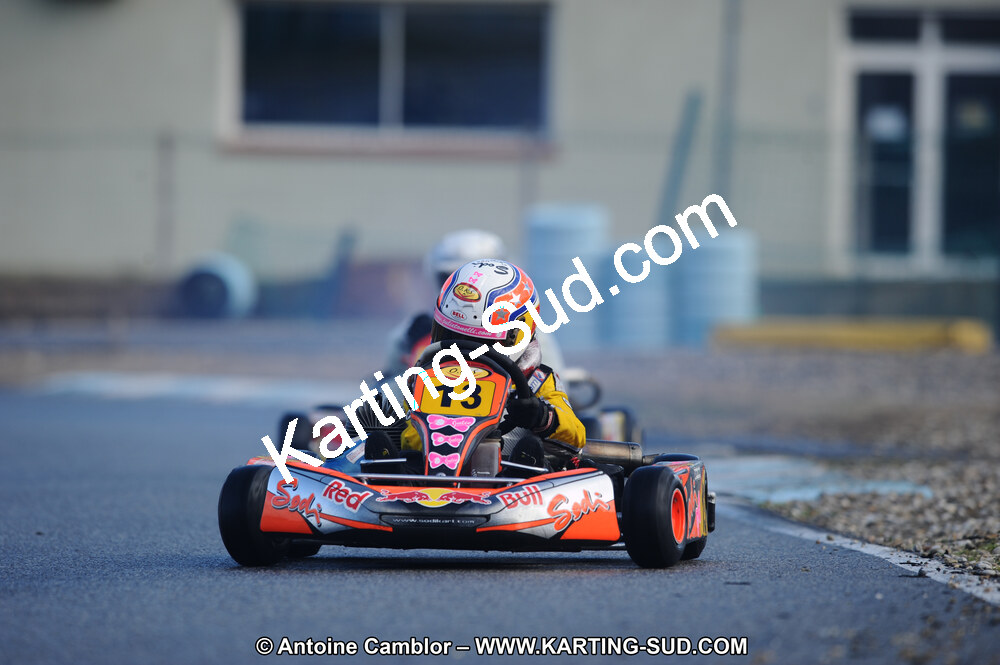 27/02/2011 : 1ère manche du Trophée Vincent Sanchez à Lavelanet (Photos Antoine Camblor) 2011 — karting