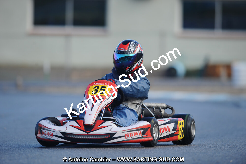 27/02/2011 : 1ère manche du Trophée Vincent Sanchez à Lavelanet (Photos Antoine Camblor) 2011 — karting
