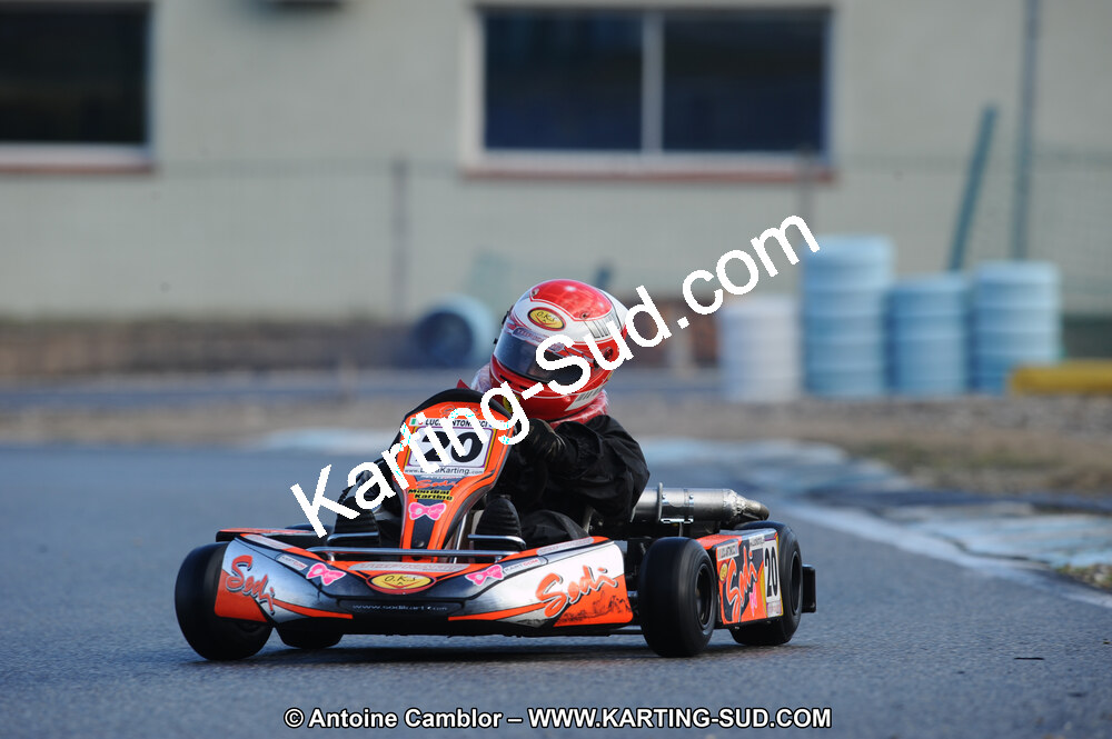 27/02/2011 : 1ère manche du Trophée Vincent Sanchez à Lavelanet (Photos Antoine Camblor) 2011 — karting