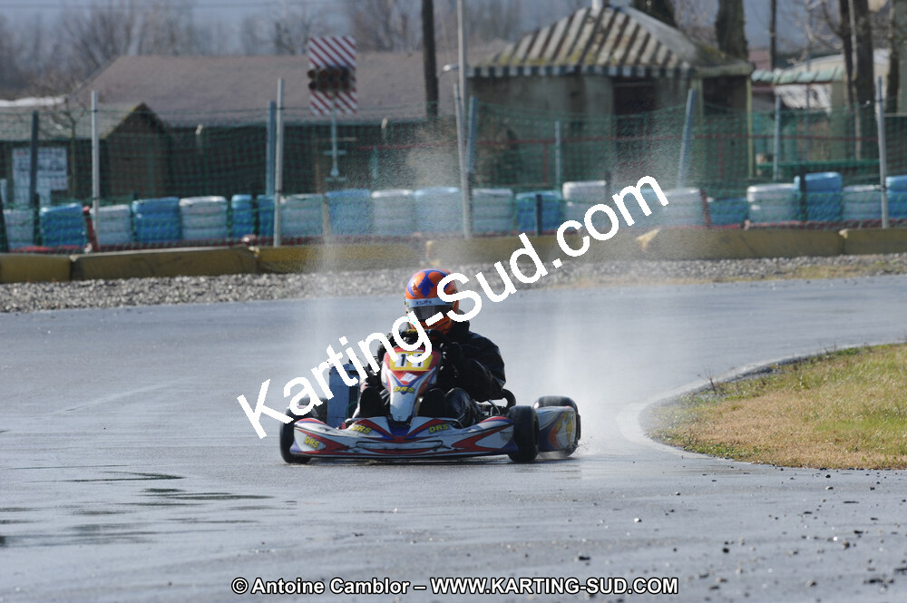 27/02/2011 : 1ère manche du Trophée Vincent Sanchez à Lavelanet (Photos Antoine Camblor) 2011 — karting