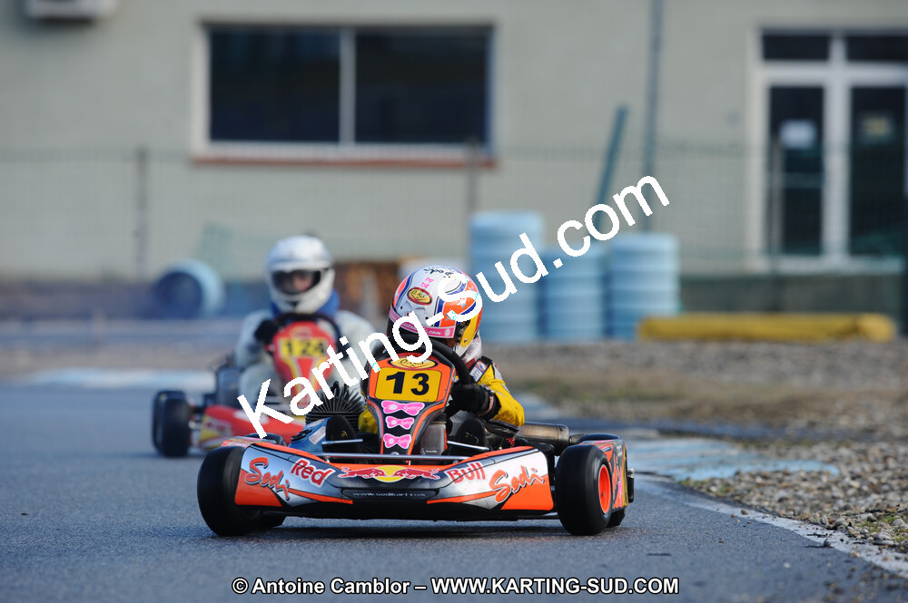 27/02/2011 : 1ère manche du Trophée Vincent Sanchez à Lavelanet (Photos Antoine Camblor) 2011 — karting