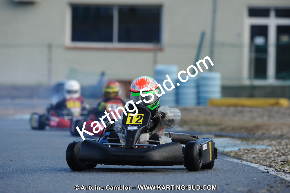 27/02/2011 : 1ère manche du Trophée Vincent Sanchez à Lavelanet (Photos Antoine Camblor) 2011 — karting