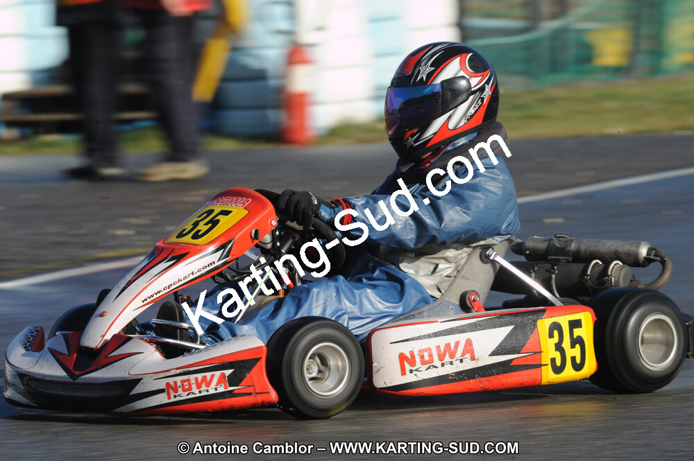 27/02/2011 : 1ère manche du Trophée Vincent Sanchez à Lavelanet (Photos Antoine Camblor) 2011 — karting