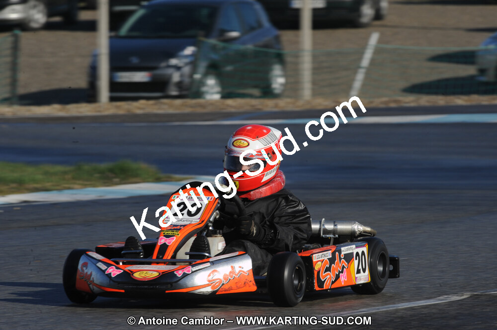 27/02/2011 : 1ère manche du Trophée Vincent Sanchez à Lavelanet (Photos Antoine Camblor) 2011 — karting