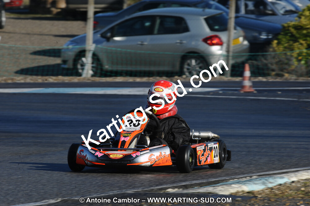 27/02/2011 : 1ère manche du Trophée Vincent Sanchez à Lavelanet (Photos Antoine Camblor) 2011 — karting