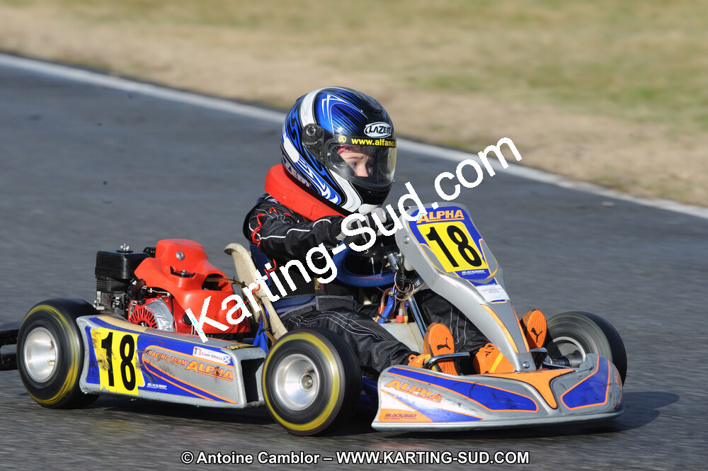 27/02/2011 : 1ère manche du Trophée Vincent Sanchez à Lavelanet (Photos Antoine Camblor) 2011 — karting