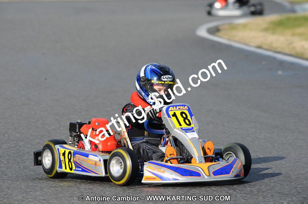 27/02/2011 : 1ère manche du Trophée Vincent Sanchez à Lavelanet (Photos Antoine Camblor) 2011 — karting