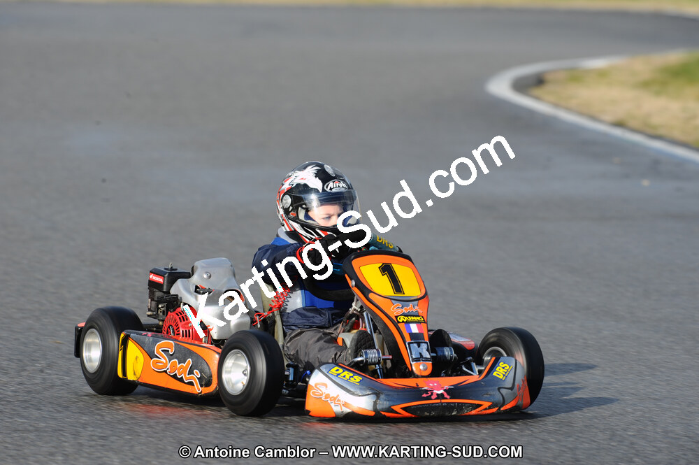 27/02/2011 : 1ère manche du Trophée Vincent Sanchez à Lavelanet (Photos Antoine Camblor) 2011 — karting