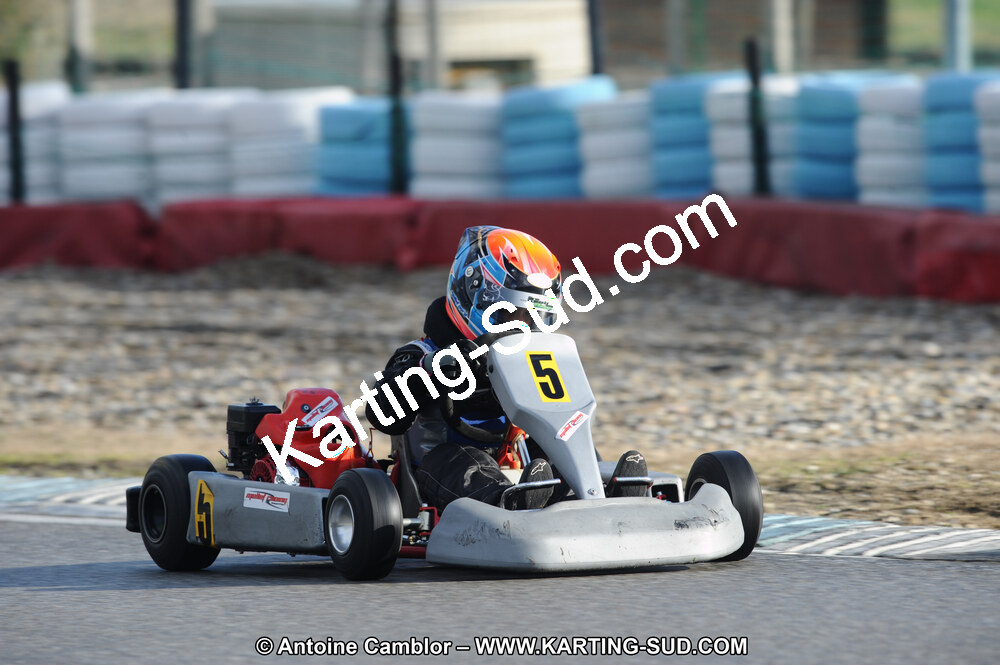 27/02/2011 : 1ère manche du Trophée Vincent Sanchez à Lavelanet (Photos Antoine Camblor) 2011 — karting