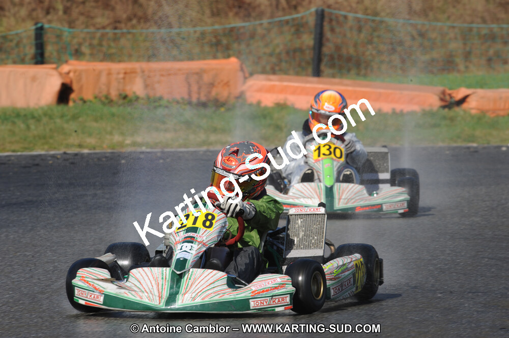 27/02/2011 : 1ère manche du Trophée Vincent Sanchez à Lavelanet (Photos Antoine Camblor) 2011 — karting
