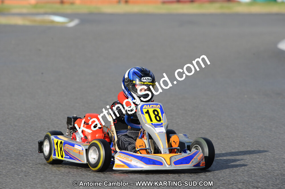 27/02/2011 : 1ère manche du Trophée Vincent Sanchez à Lavelanet (Photos Antoine Camblor) 2011 — karting
