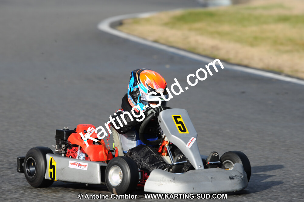 27/02/2011 : 1ère manche du Trophée Vincent Sanchez à Lavelanet (Photos Antoine Camblor) 2011 — karting
