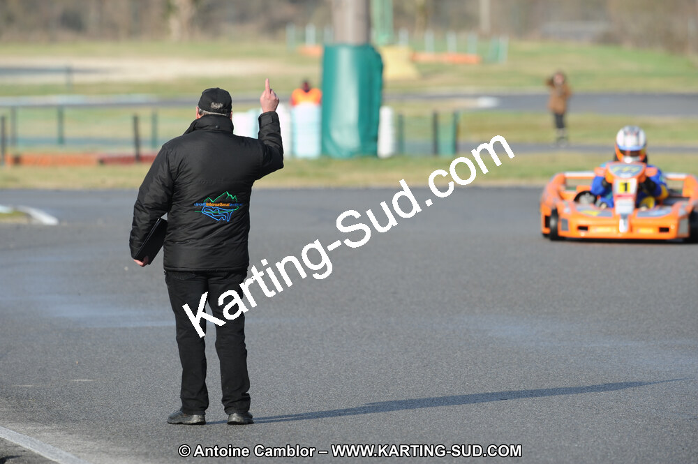 27/02/2011 : 1ère manche du Trophée Vincent Sanchez à Lavelanet (Photos Antoine Camblor) 2011 — karting