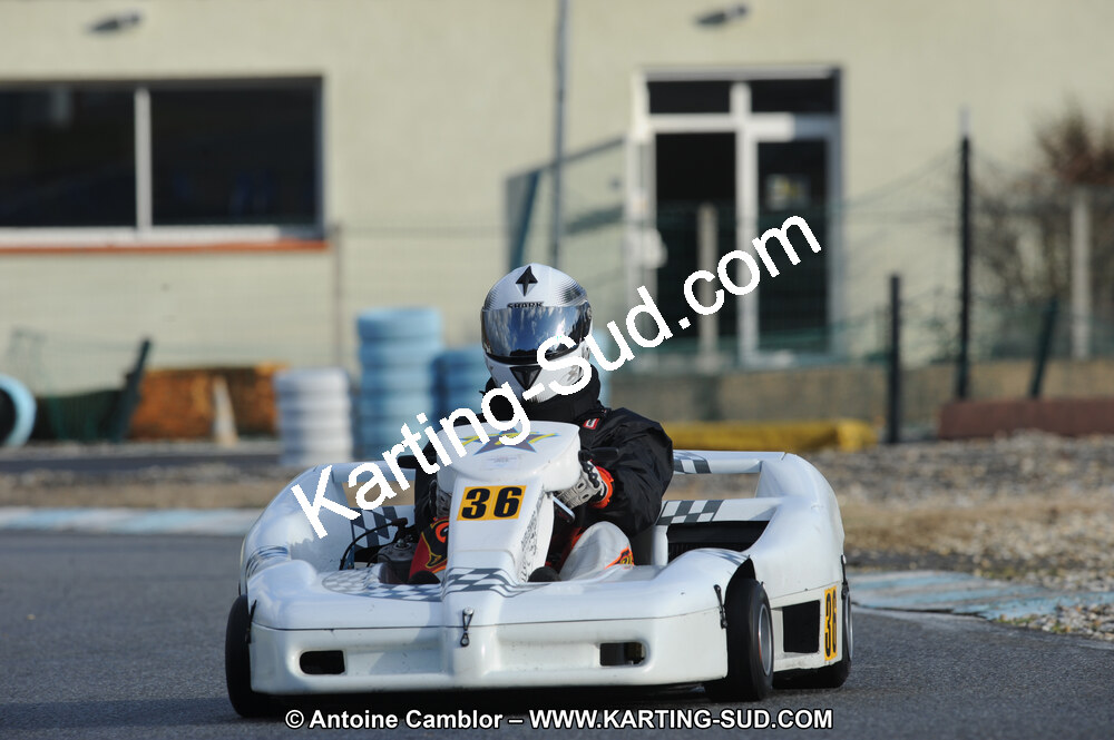 27/02/2011 : 1ère manche du Trophée Vincent Sanchez à Lavelanet (Photos Antoine Camblor) 2011 — karting