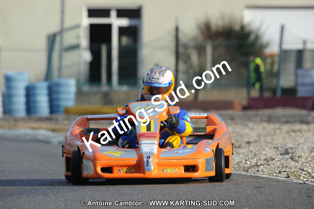 27/02/2011 : 1ère manche du Trophée Vincent Sanchez à Lavelanet (Photos Antoine Camblor) 2011 — karting