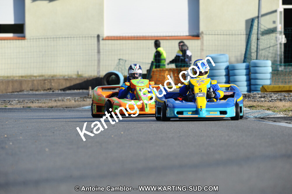 27/02/2011 : 1ère manche du Trophée Vincent Sanchez à Lavelanet (Photos Antoine Camblor) 2011 — karting