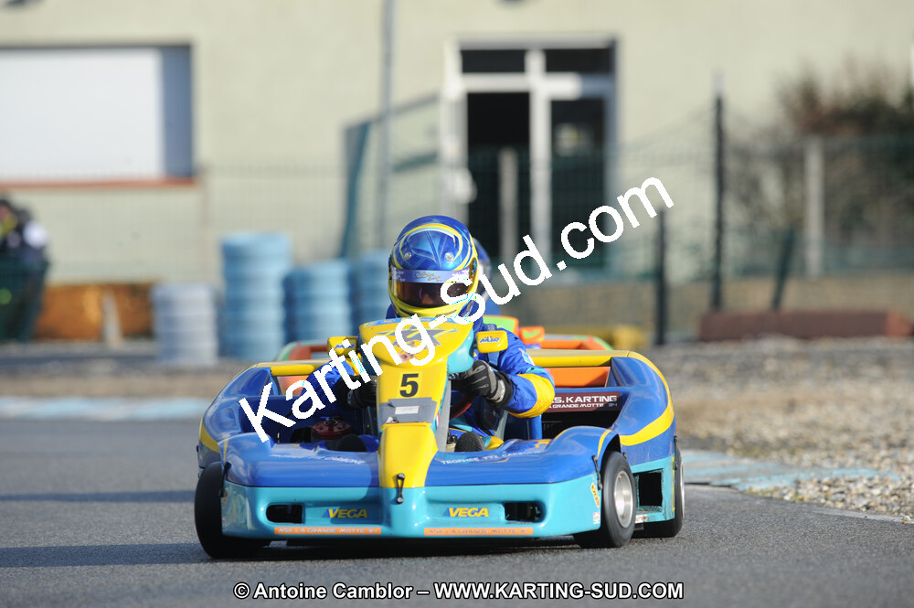 27/02/2011 : 1ère manche du Trophée Vincent Sanchez à Lavelanet (Photos Antoine Camblor) 2011 — karting