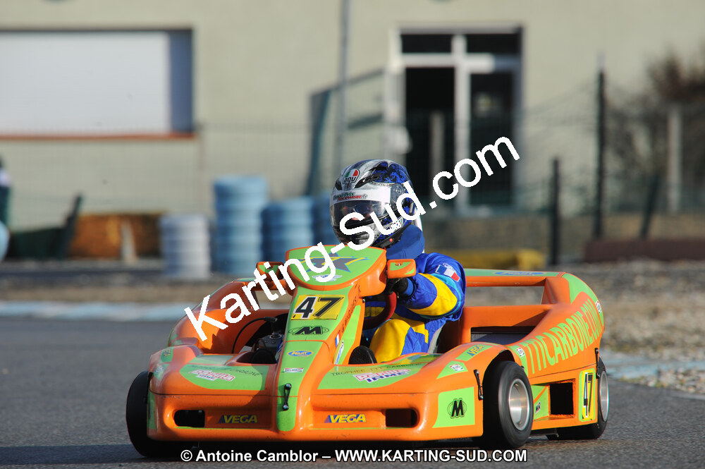 27/02/2011 : 1ère manche du Trophée Vincent Sanchez à Lavelanet (Photos Antoine Camblor) 2011 — karting