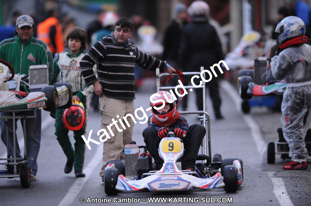 27/02/2011 : 1ère manche du Trophée Vincent Sanchez à Lavelanet (Photos Antoine Camblor) 2011 — karting