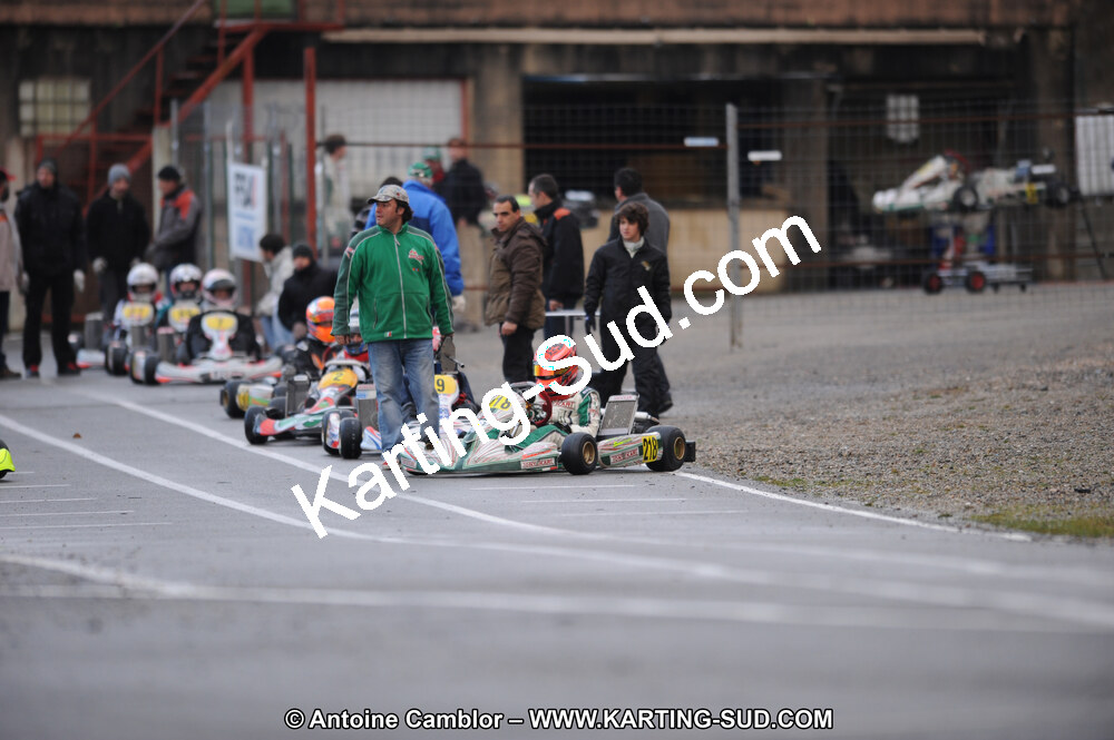 27/02/2011 : 1ère manche du Trophée Vincent Sanchez à Lavelanet (Photos Antoine Camblor) 2011 — karting