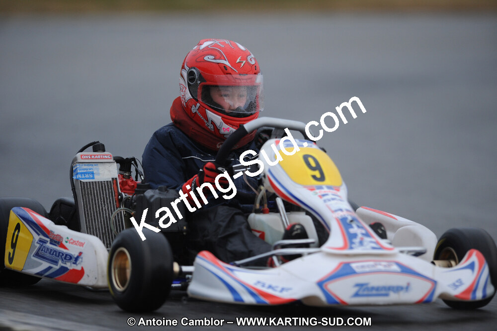 27/02/2011 : 1ère manche du Trophée Vincent Sanchez à Lavelanet (Photos Antoine Camblor) 2011 — karting