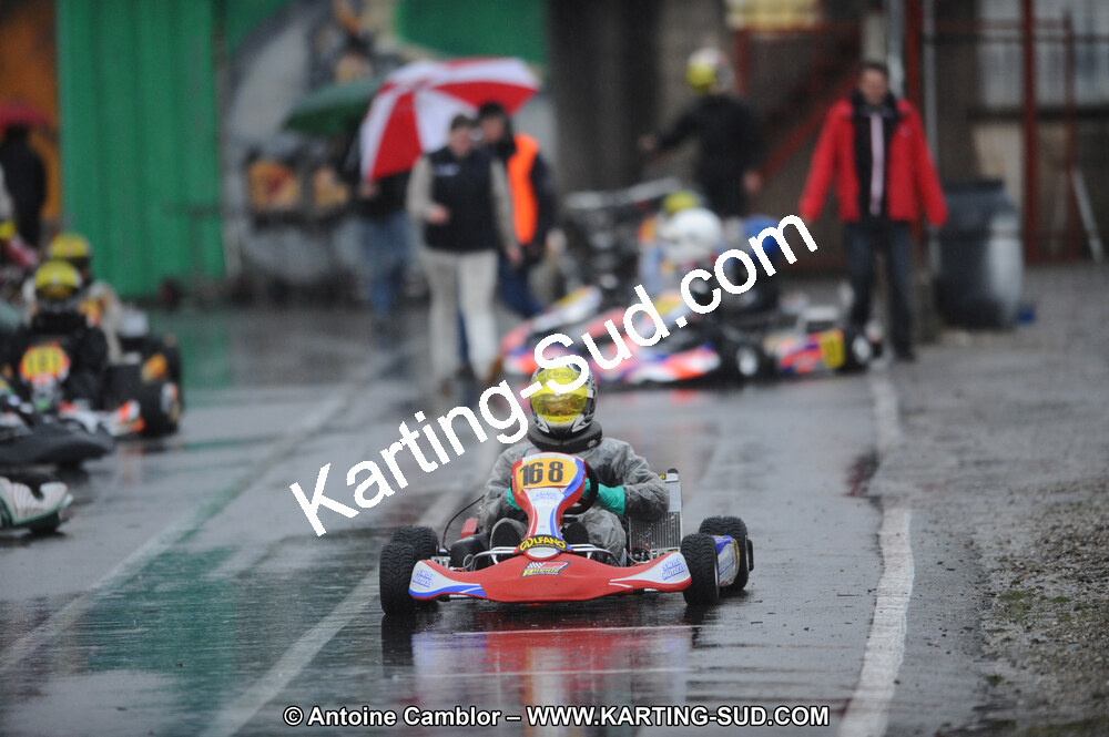 27/02/2011 : 1ère manche du Trophée Vincent Sanchez à Lavelanet (Photos Antoine Camblor) 2011 — karting