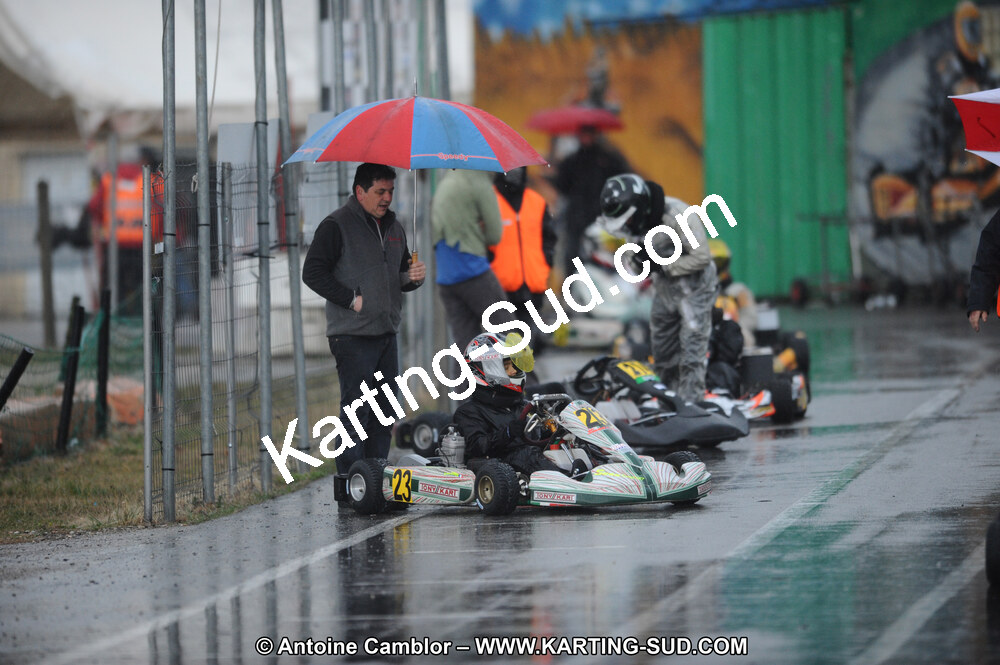 27/02/2011 : 1ère manche du Trophée Vincent Sanchez à Lavelanet (Photos Antoine Camblor) 2011 — karting