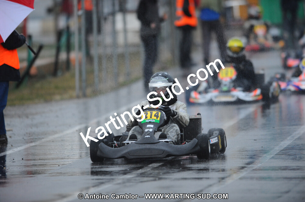 27/02/2011 : 1ère manche du Trophée Vincent Sanchez à Lavelanet (Photos Antoine Camblor) 2011 — karting