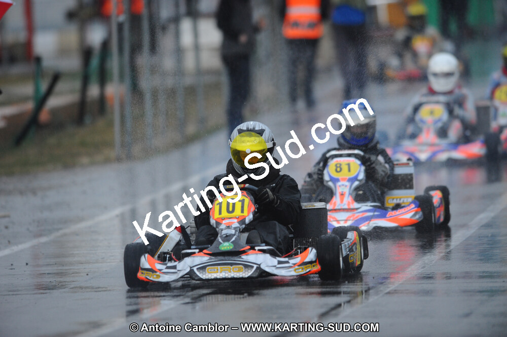 27/02/2011 : 1ère manche du Trophée Vincent Sanchez à Lavelanet (Photos Antoine Camblor) 2011 — karting