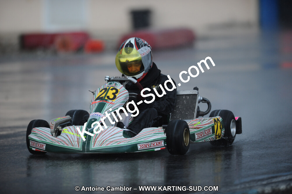 27/02/2011 : 1ère manche du Trophée Vincent Sanchez à Lavelanet (Photos Antoine Camblor) 2011 — karting