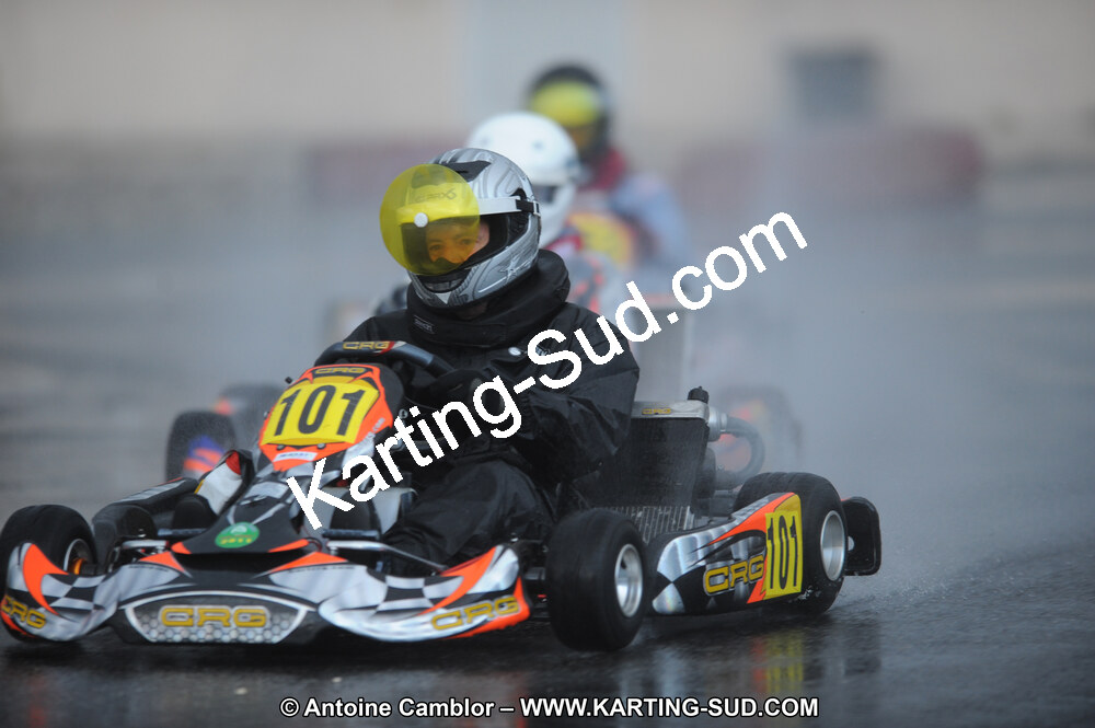 27/02/2011 : 1ère manche du Trophée Vincent Sanchez à Lavelanet (Photos Antoine Camblor) 2011 — karting