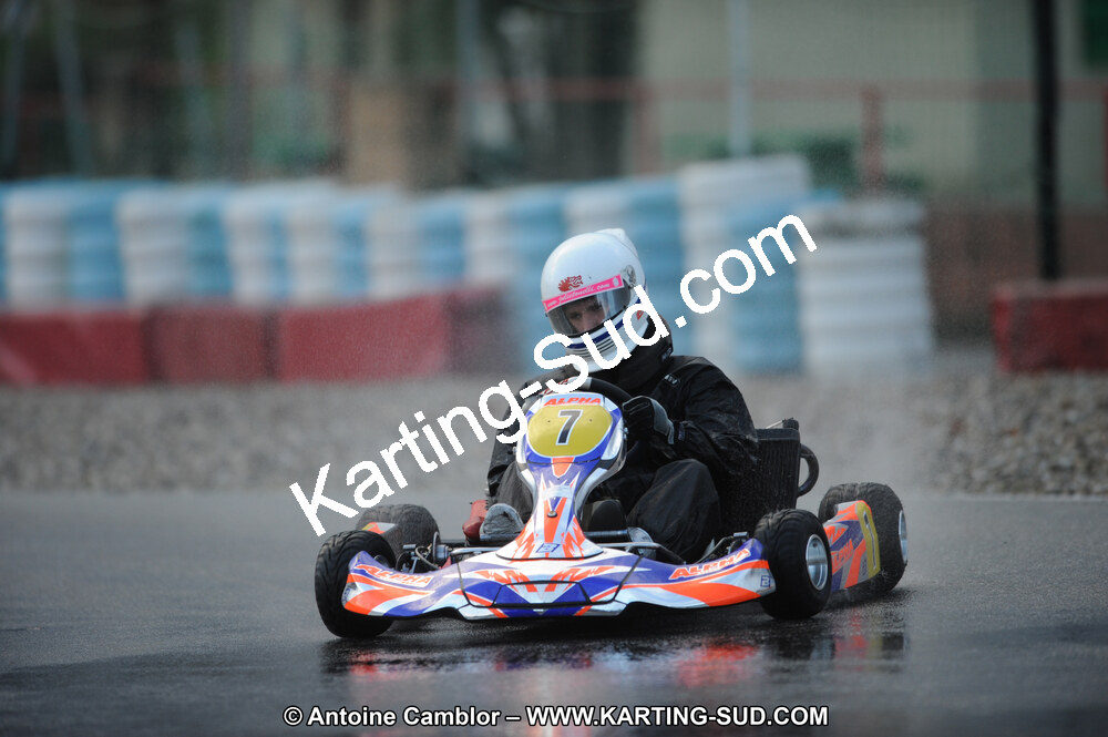 27/02/2011 : 1ère manche du Trophée Vincent Sanchez à Lavelanet (Photos Antoine Camblor) 2011 — karting