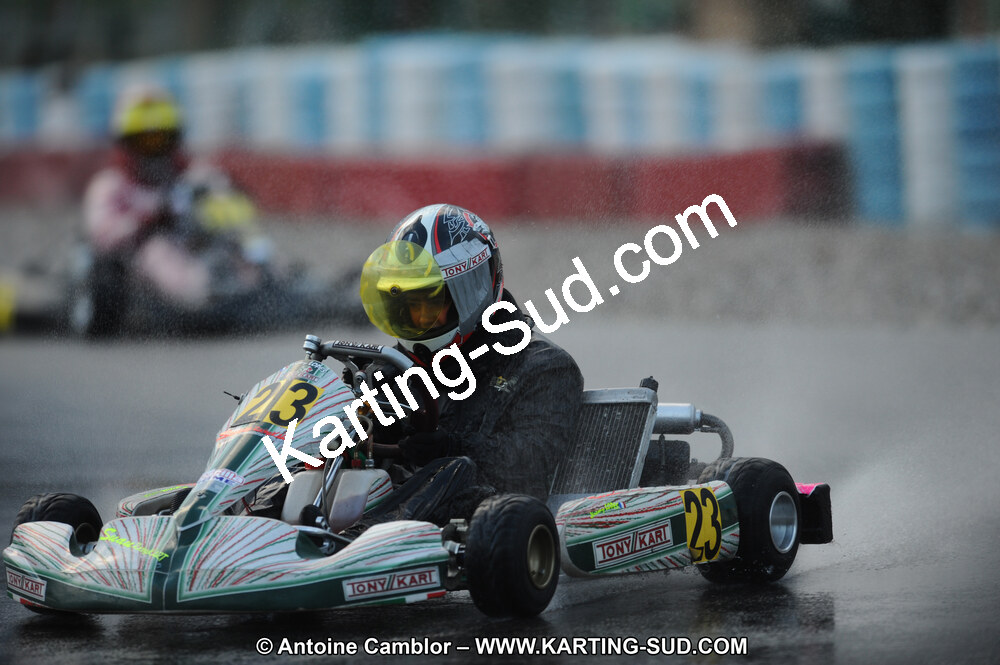 27/02/2011 : 1ère manche du Trophée Vincent Sanchez à Lavelanet (Photos Antoine Camblor) 2011 — karting