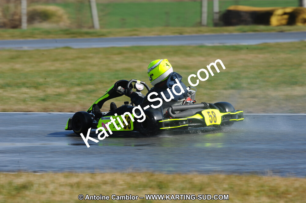 27/02/2011 : 1ère manche du Trophée Vincent Sanchez à Lavelanet (Photos Antoine Camblor) 2011 — karting