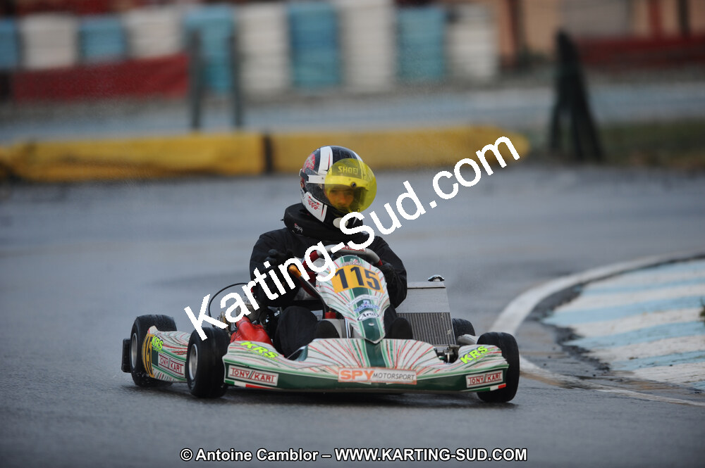 27/02/2011 : 1ère manche du Trophée Vincent Sanchez à Lavelanet (Photos Antoine Camblor) 2011 — karting