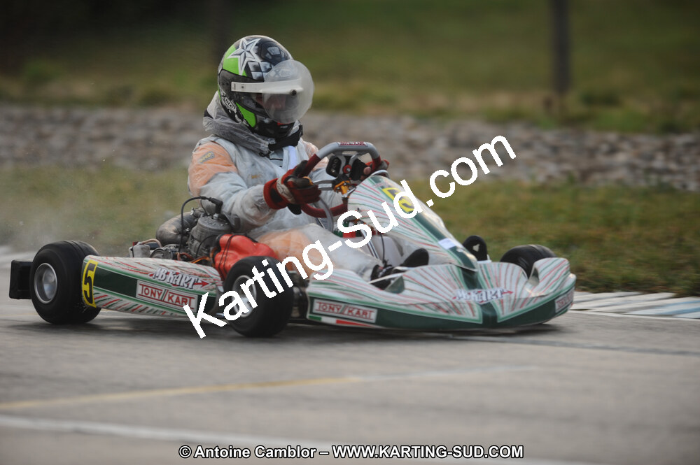 27/02/2011 : 1ère manche du Trophée Vincent Sanchez à Lavelanet (Photos Antoine Camblor) 2011 — karting