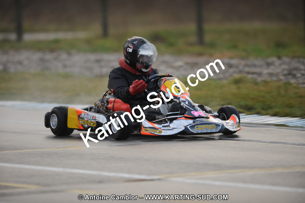 27/02/2011 : 1ère manche du Trophée Vincent Sanchez à Lavelanet (Photos Antoine Camblor) 2011 — karting
